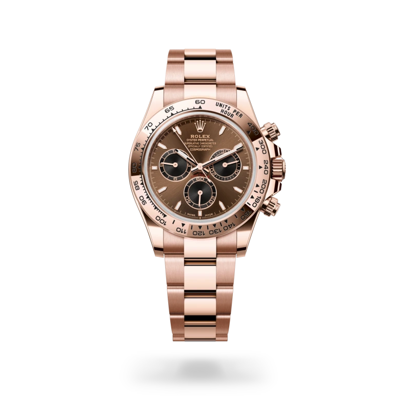 Rolex 
Cosmograph Daytona
Oyster, 40 mm, oro Everose
M126505-0005