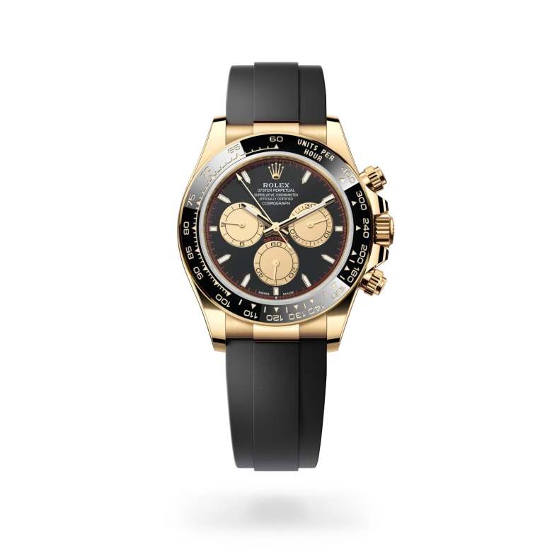 Rolex 
Cosmograph Daytona
Oyster, 40 mm, oro amarillo
M126518LN-0004