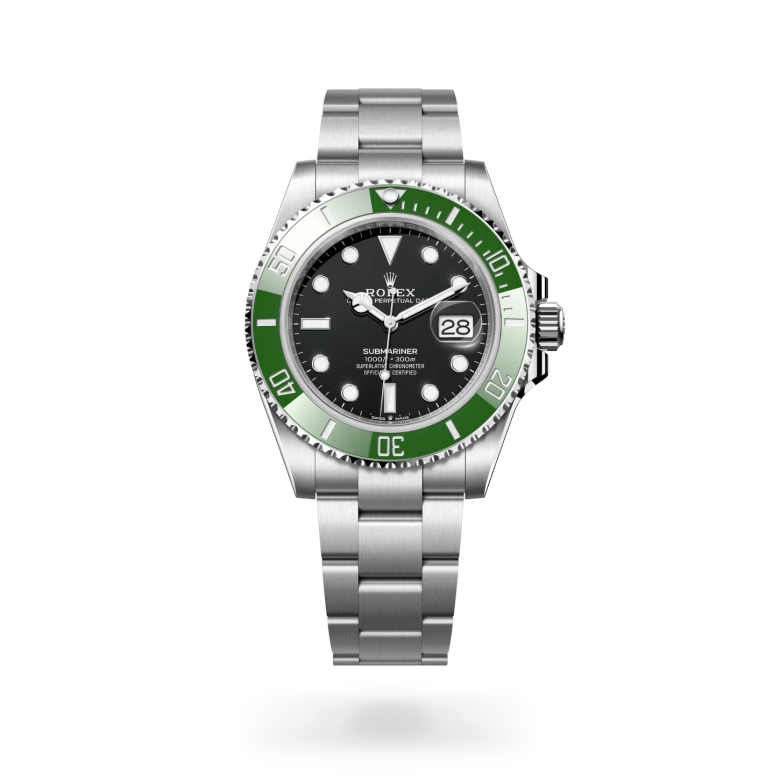 Rolex 
Submariner Date
Oyster, 41 mm, acero Oystersteel
M126610LV-0002