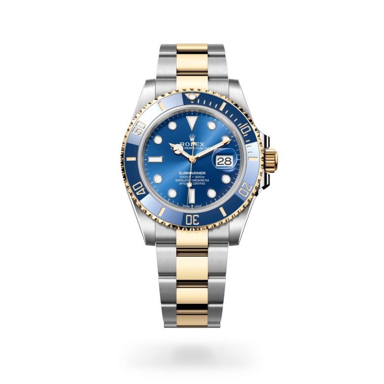Rolex 
Submariner Date
Oyster, 41 mm, acero Oystersteel y oro amarillo
M126613LB-0002