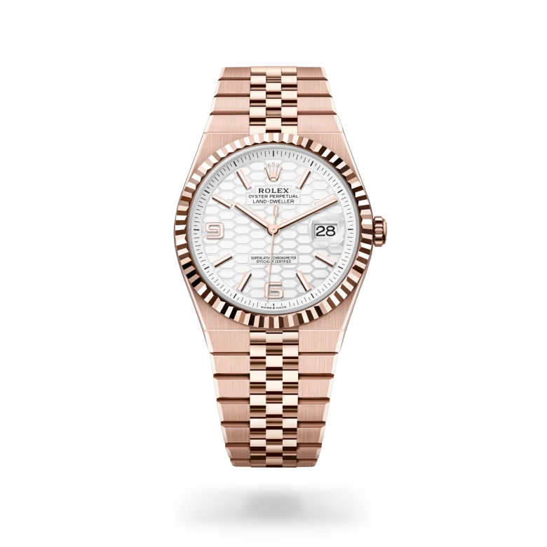 Rolex 
Land-Dweller 40
Oyster, 40 mm, oro Everose
M127335-0001