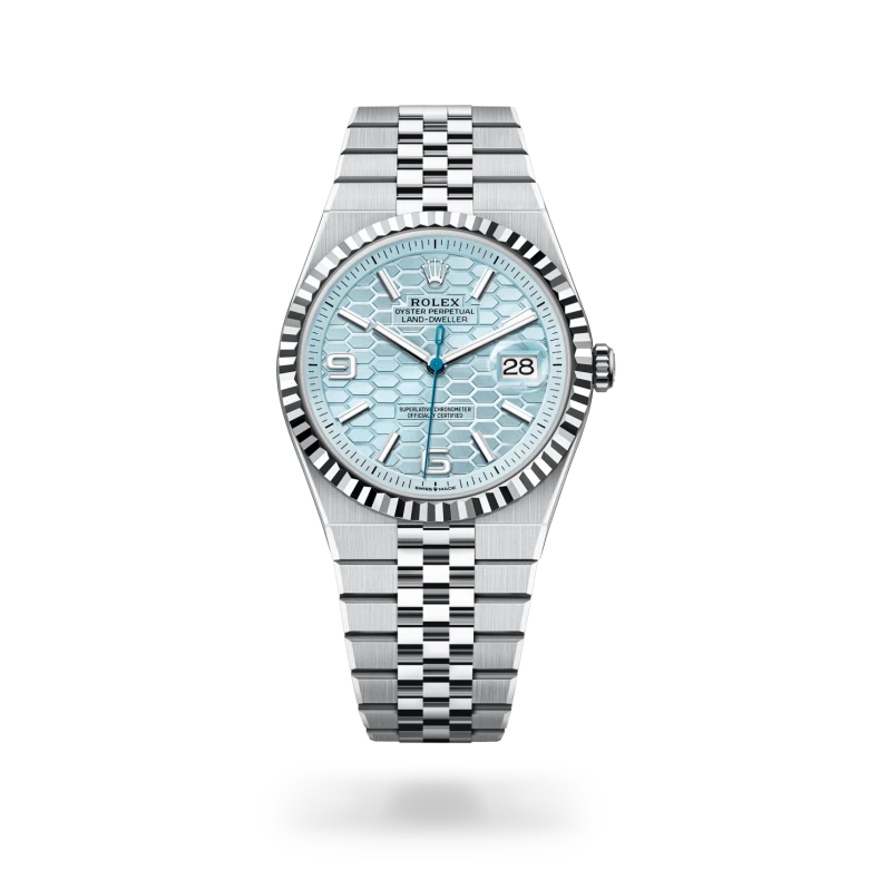 Rolex 
Land-Dweller 40
Oyster, 40 mm, platino
M127336-0001