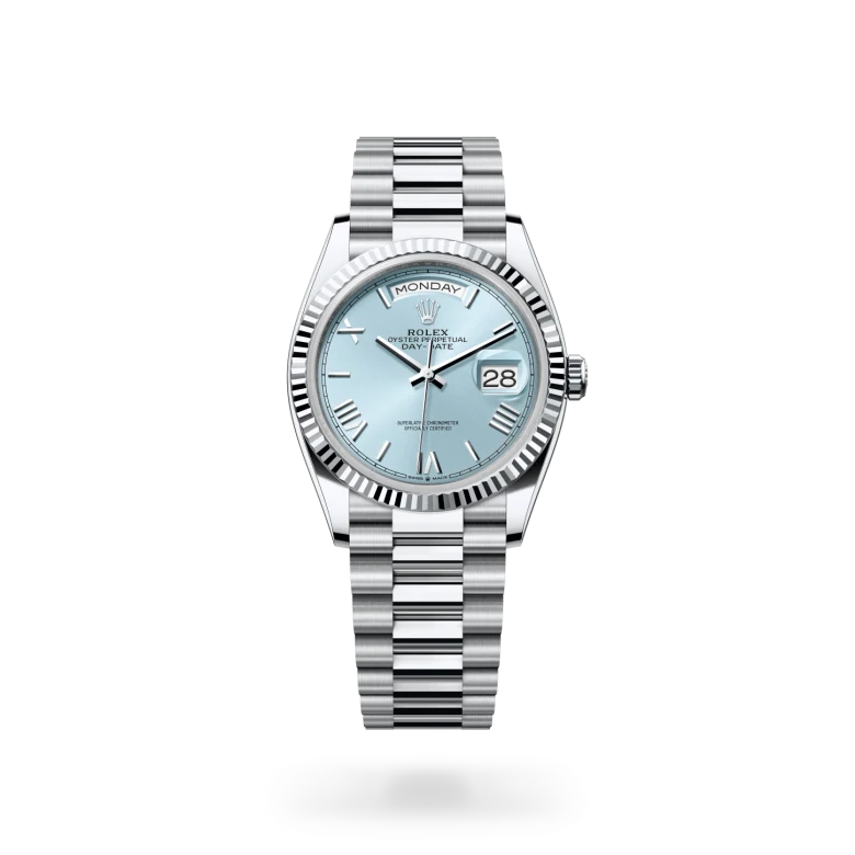 Rolex 
Day-Date 36
Oyster, 36 mm, platino
M128236-0018