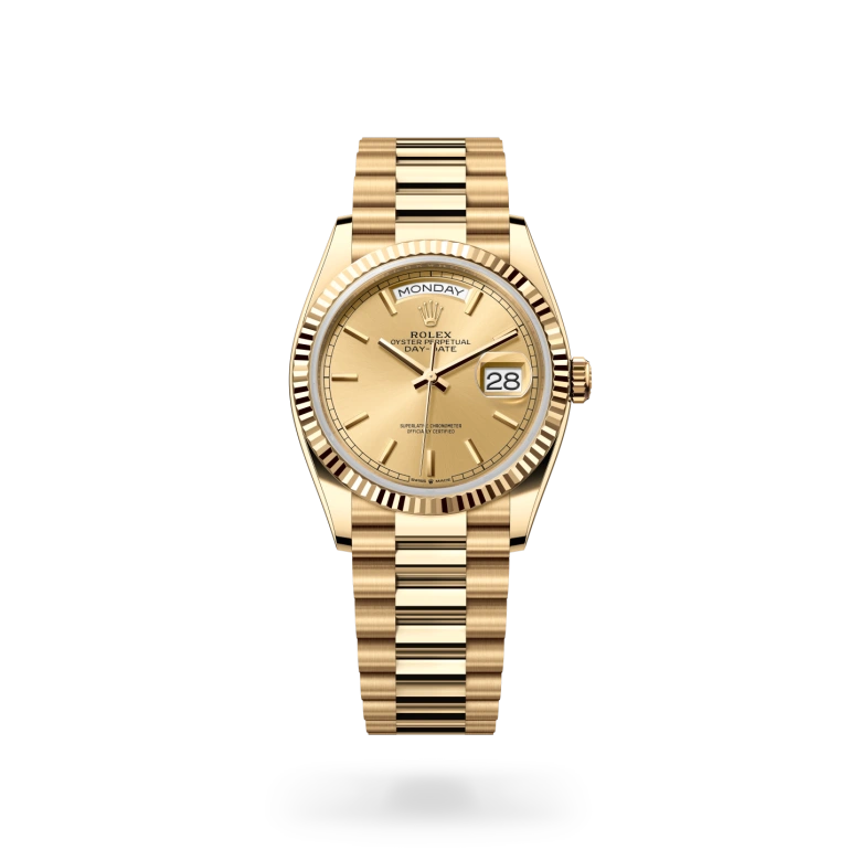 Rolex 
Day-Date 36
Oyster, 36 mm, oro amarillo
M128238-0045