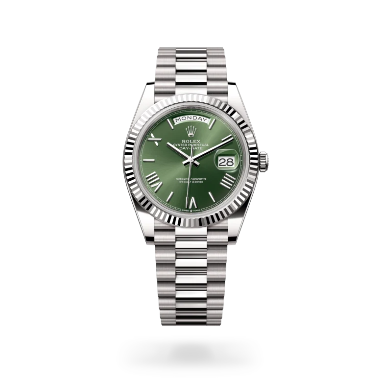 Rolex 
Day-Date 40
Oyster, 40 mm, oro blanco
M228239-0033