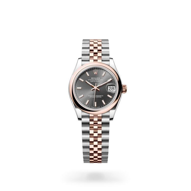 Rolex 
Datejust 31
Oyster, 31 mm, acero Oystersteel y oro Everose
M278241-0018