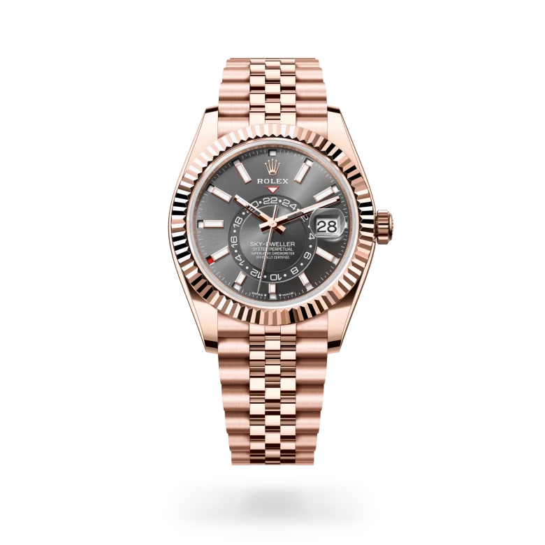 Rolex 
Sky-Dweller
Oyster, 42 mm, oro Everose
M336935-0008
