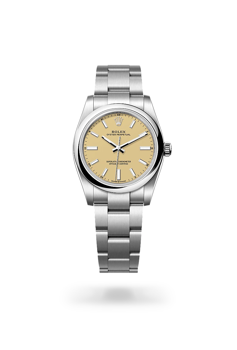Rolex 
Oyster Perpetual 34
Oyster, 34 mm, acero Oystersteel
M124200-0007
