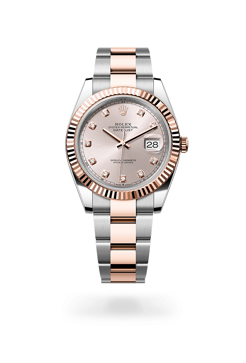Rolex 
Datejust 41
Oyster, 41 mm, acero Oystersteel y oro Everose
M126331-0007