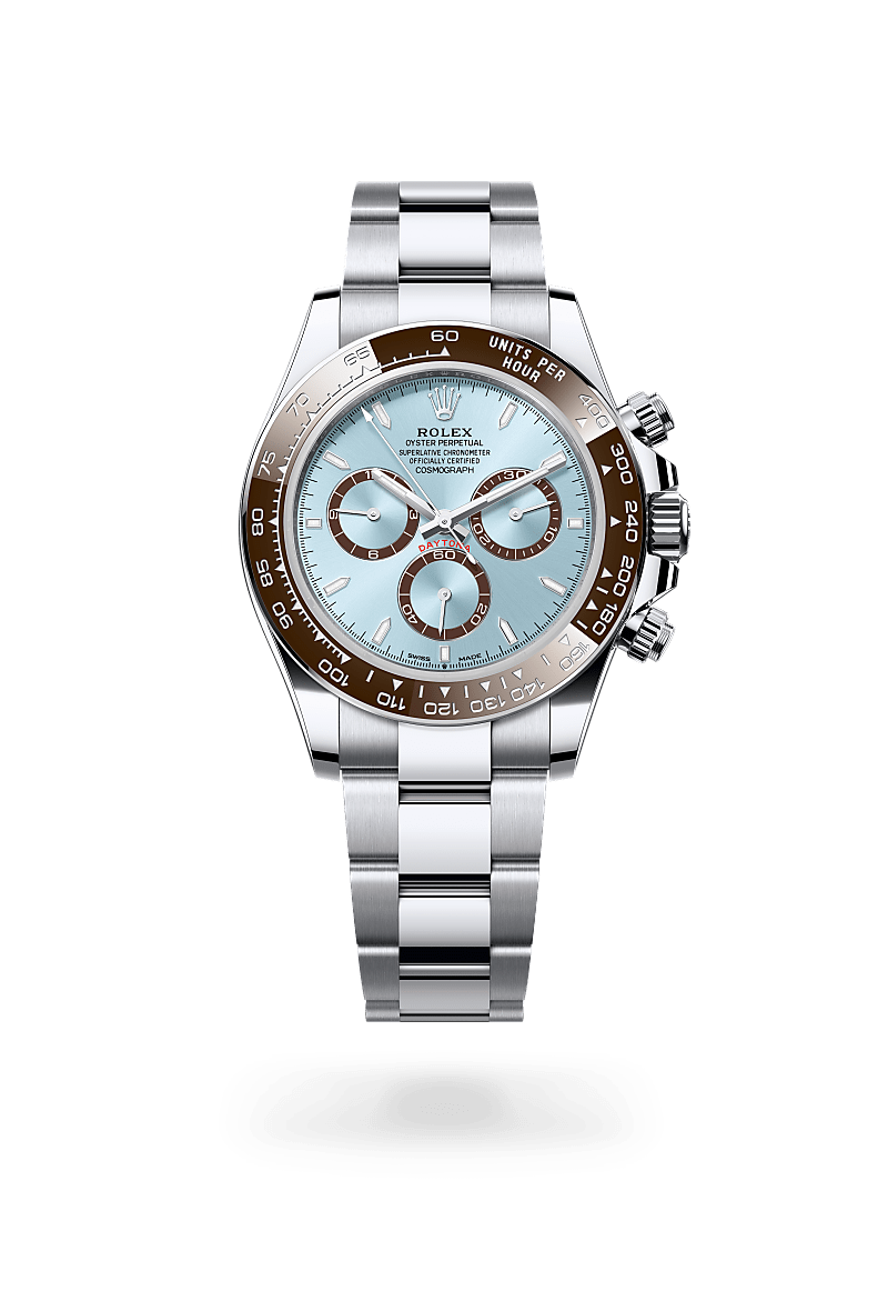 Rolex 
Cosmograph Daytona
Oyster, 40 mm, platino
M126506-0001