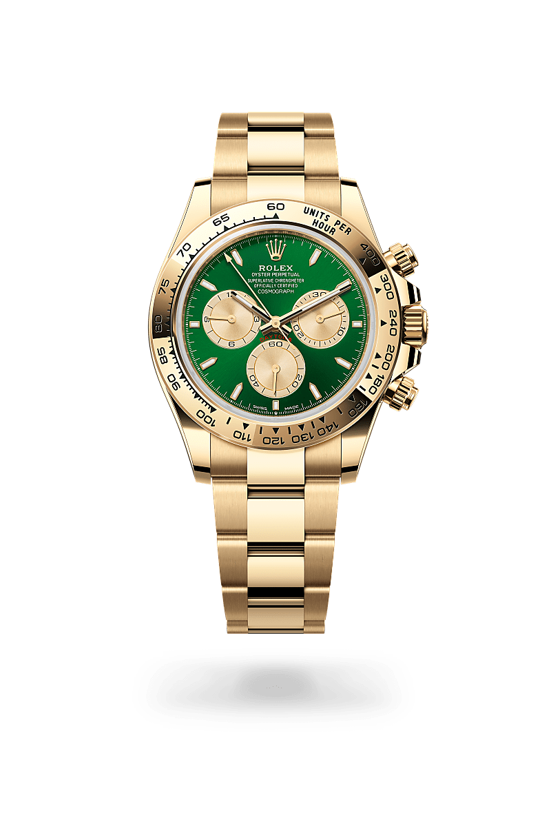 Rolex 
Cosmograph Daytona
Oyster, 40 mm, oro amarillo
M126508-0008