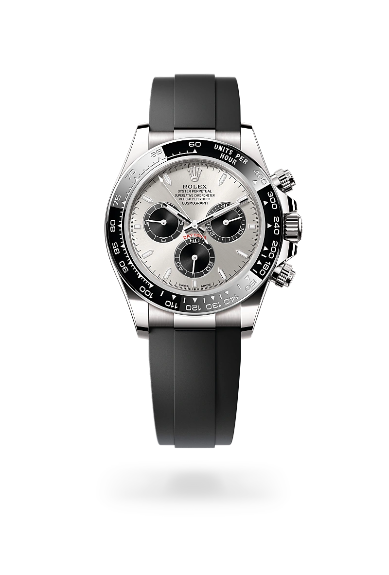Rolex 
Cosmograph Daytona
Oyster, 40 mm, oro blanco
M126519LN-0006