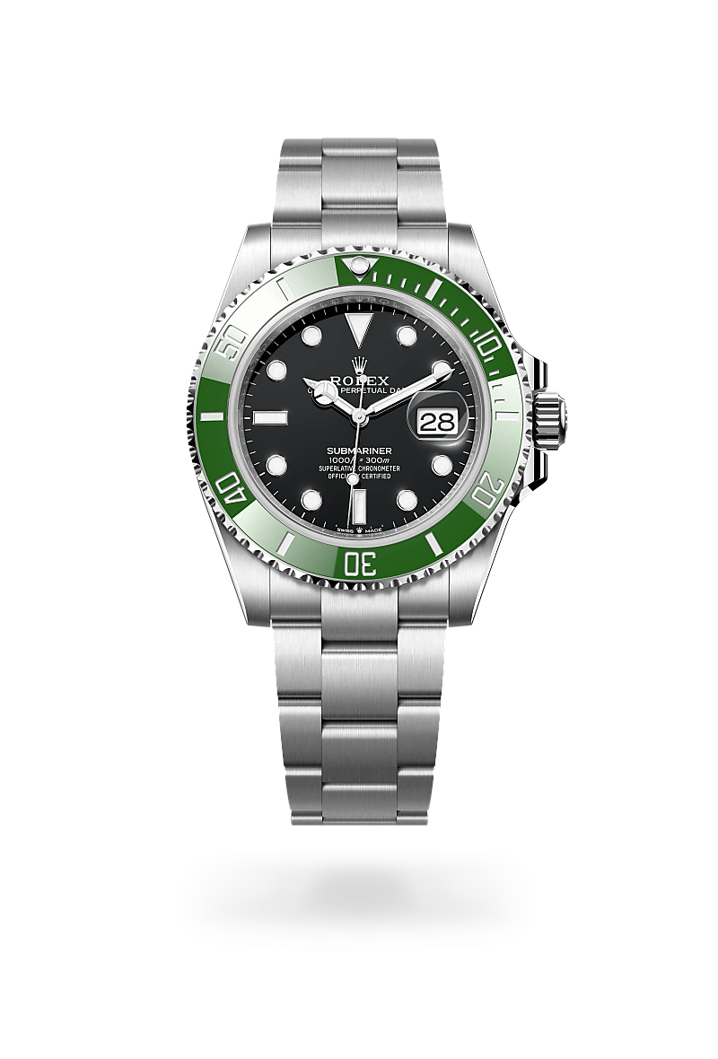 Rolex 
Submariner Date
Oyster, 41 mm, acero Oystersteel
M126610LV-0002