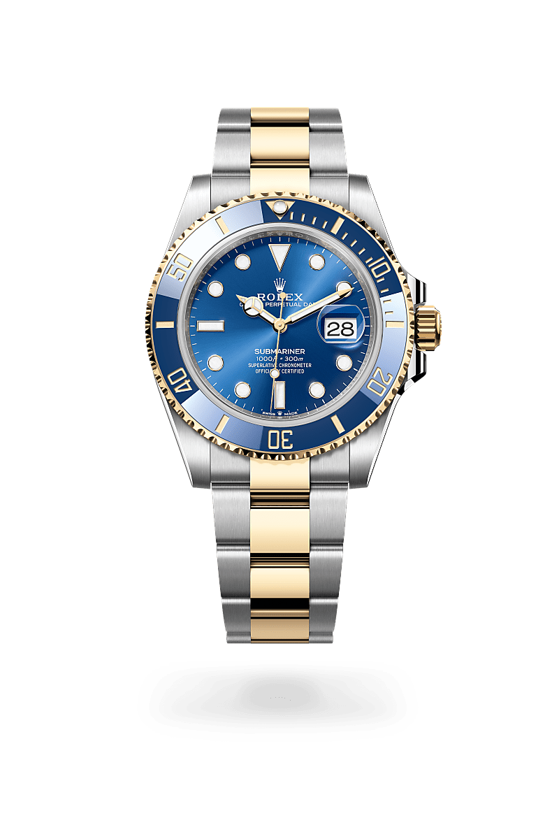 Rolex 
Submariner Date
Oyster, 41 mm, acero Oystersteel y oro amarillo
M126613LB-0002