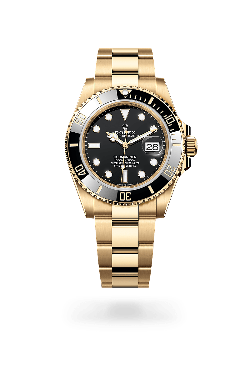 Rolex 
Submariner Date
Oyster, 41 mm, oro amarillo
M126618LN-0002