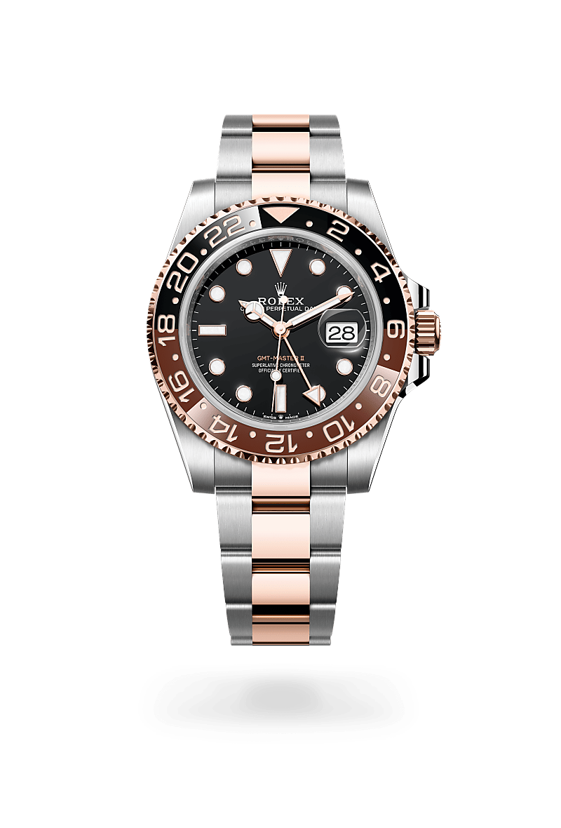 Rolex 
GMT-Master II
Oyster, 40 mm, acero Oystersteel y oro Everose
M126711CHNR-0002