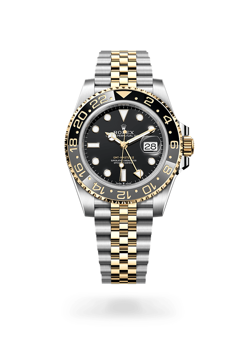 Rolex 
GMT-Master II
Oyster, 40 mm, acero Oystersteel y oro amarillo
M126713GRNR-0001