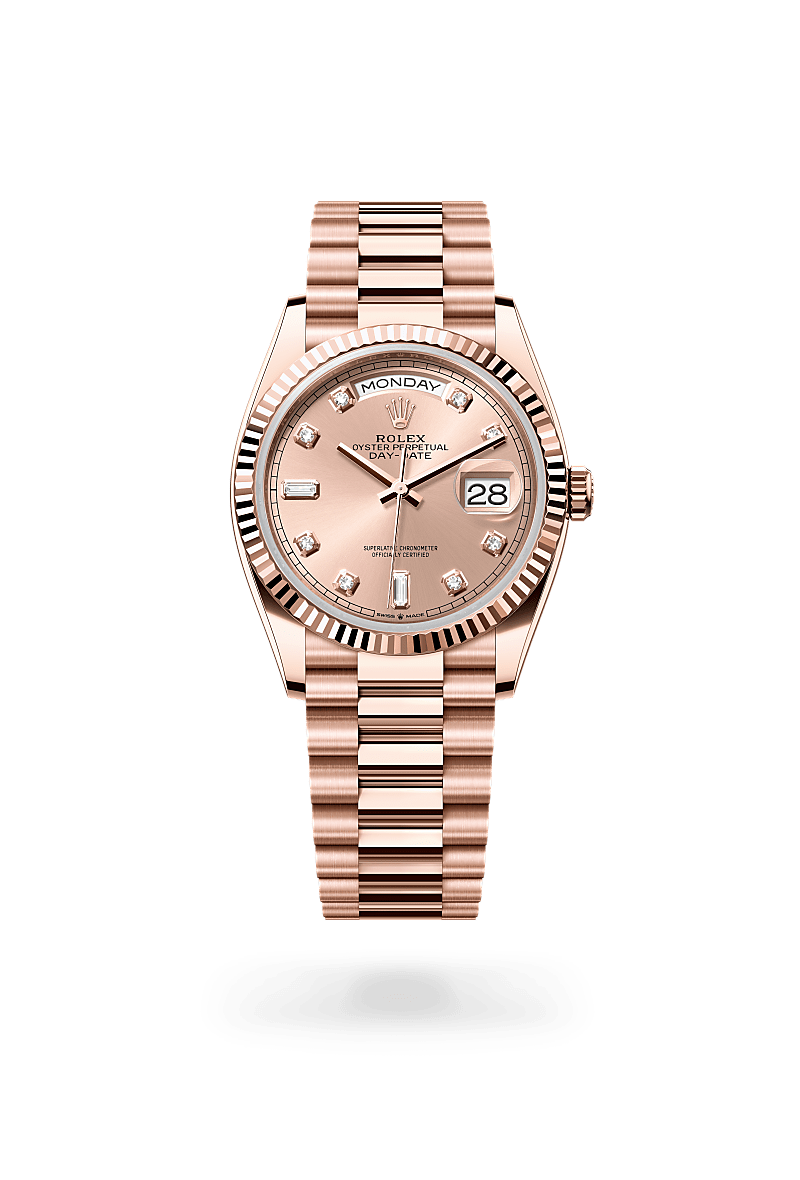 Rolex 
Day-Date 36
Oyster, 36 mm, oro Everose
M128235-0009
