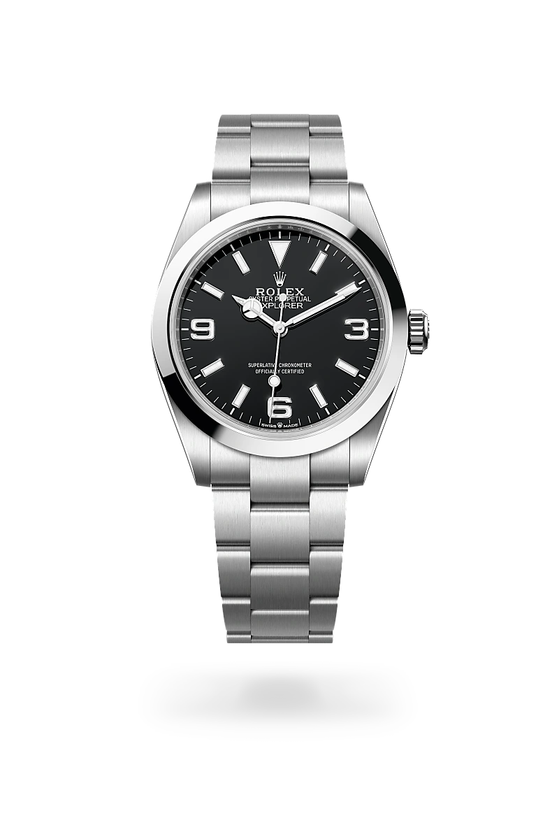 Rolex 
Explorer 40
Oyster, 40 mm, acero Oystersteel
M224270-0001