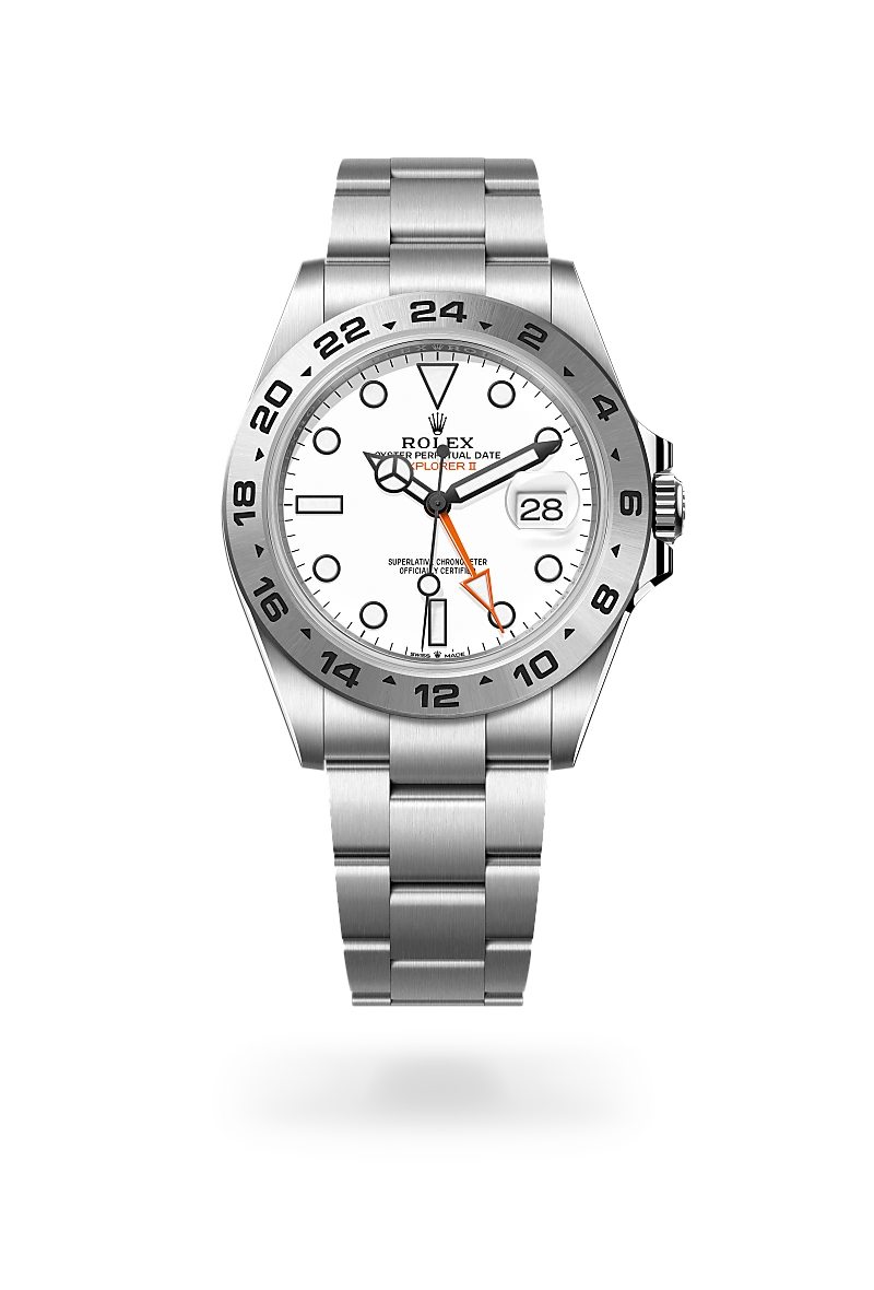 Rolex 
Explorer II
Oyster, 42 mm, acero Oystersteel
M226570-0001