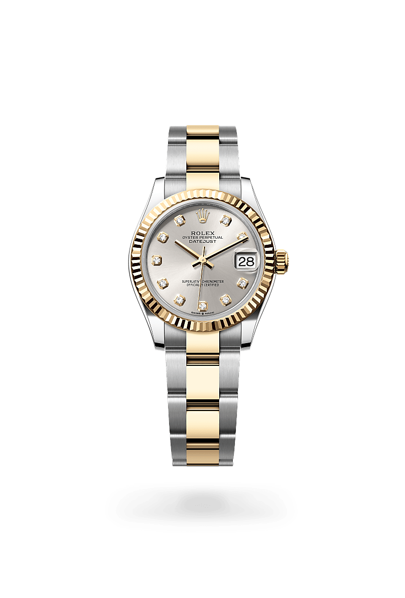Rolex 
Datejust 31
Oyster, 31 mm, acero Oystersteel y oro amarillo
M278273-0019