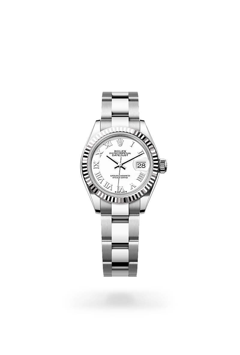 Rolex 
Lady-Datejust
Oyster, 28 mm, acero Oystersteel y oro blanco
M279174-0020