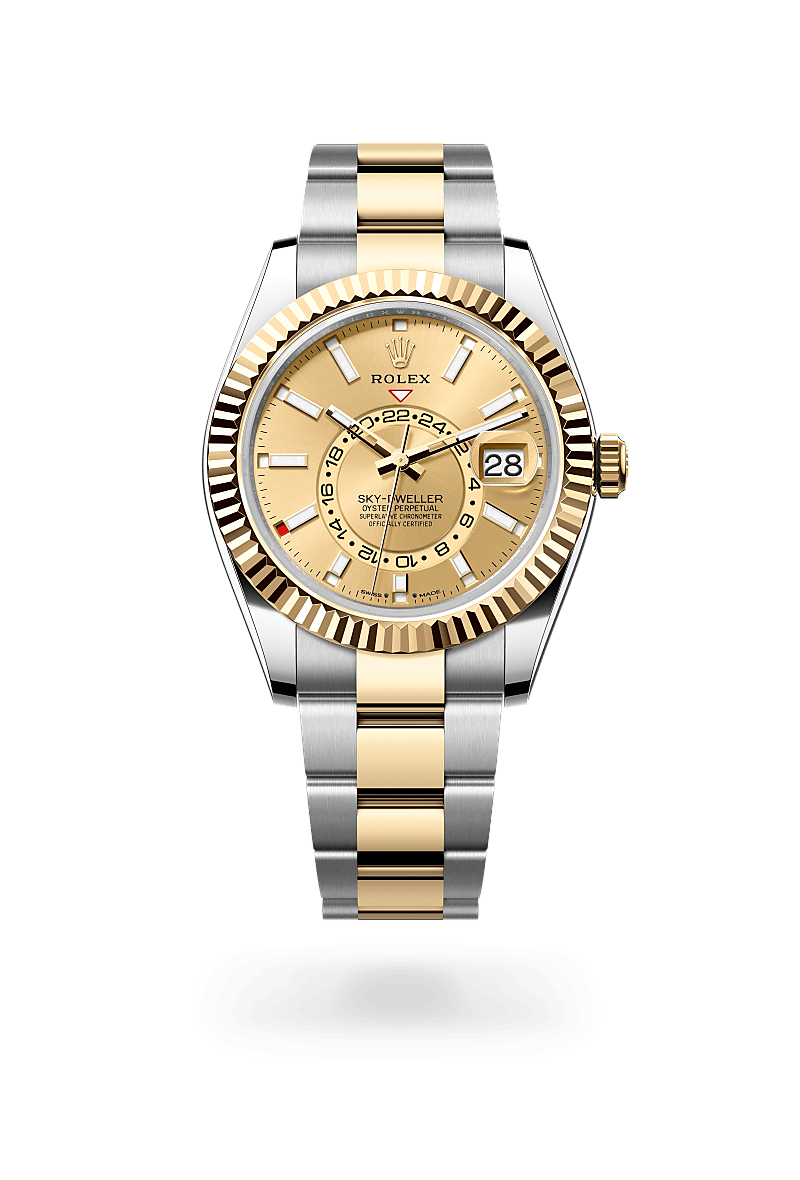 Rolex 
Sky-Dweller
Oyster, 42 mm, acero Oystersteel y oro amarillo
M336933-0001