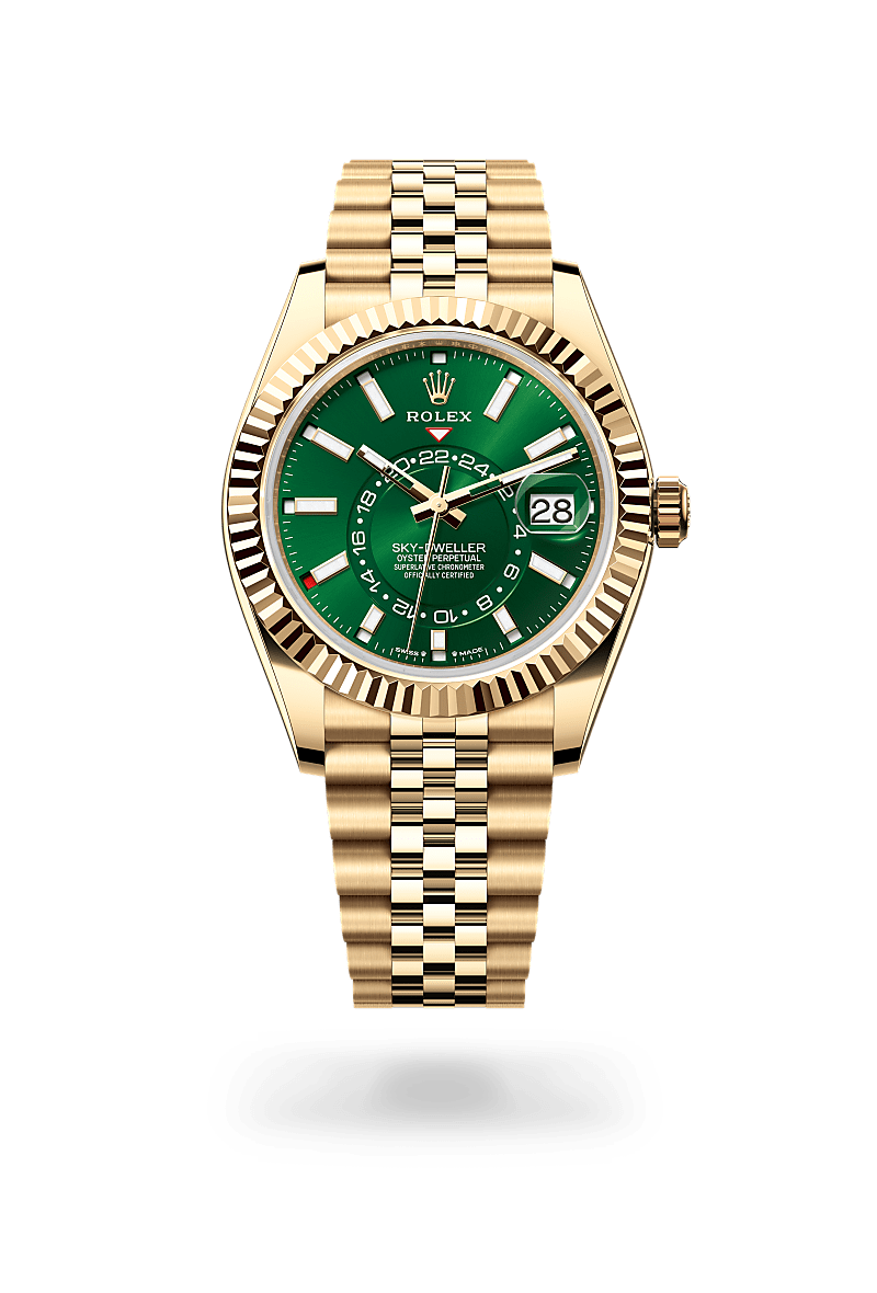 Rolex 
Sky-Dweller
Oyster, 42 mm, oro amarillo
M336938-0008