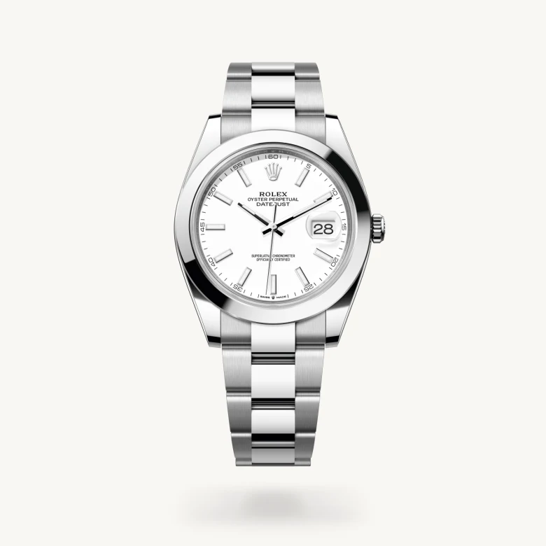 Rolex 
Datejust 41
Oyster, 41 mm, acero Oystersteel
M126300-0005