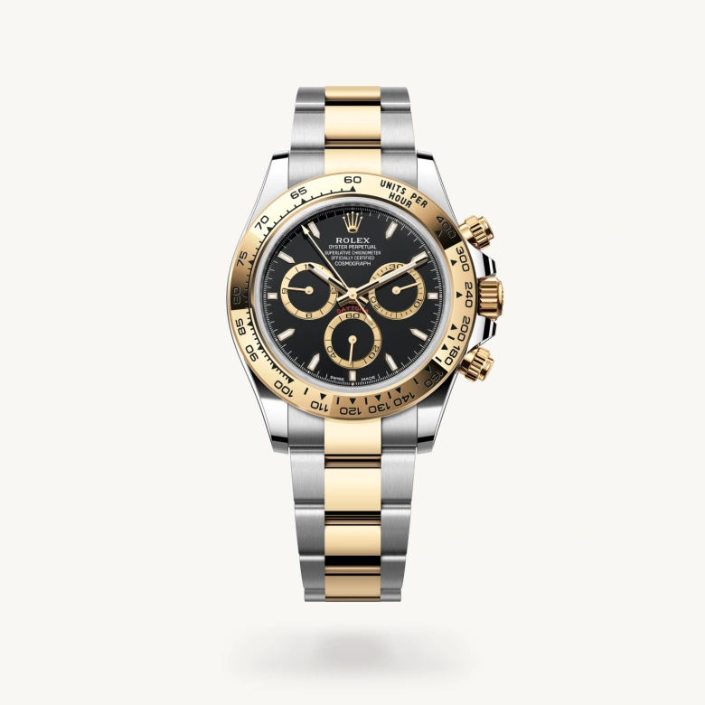 Rolex 
Cosmograph Daytona
Oyster, 40 mm, acero Oystersteel y oro amarillo
M126503-0003