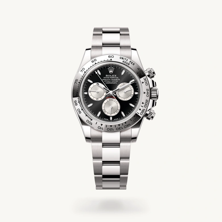 Rolex 
Cosmograph Daytona
Oyster, 40 mm, oro blanco
M126509-0001