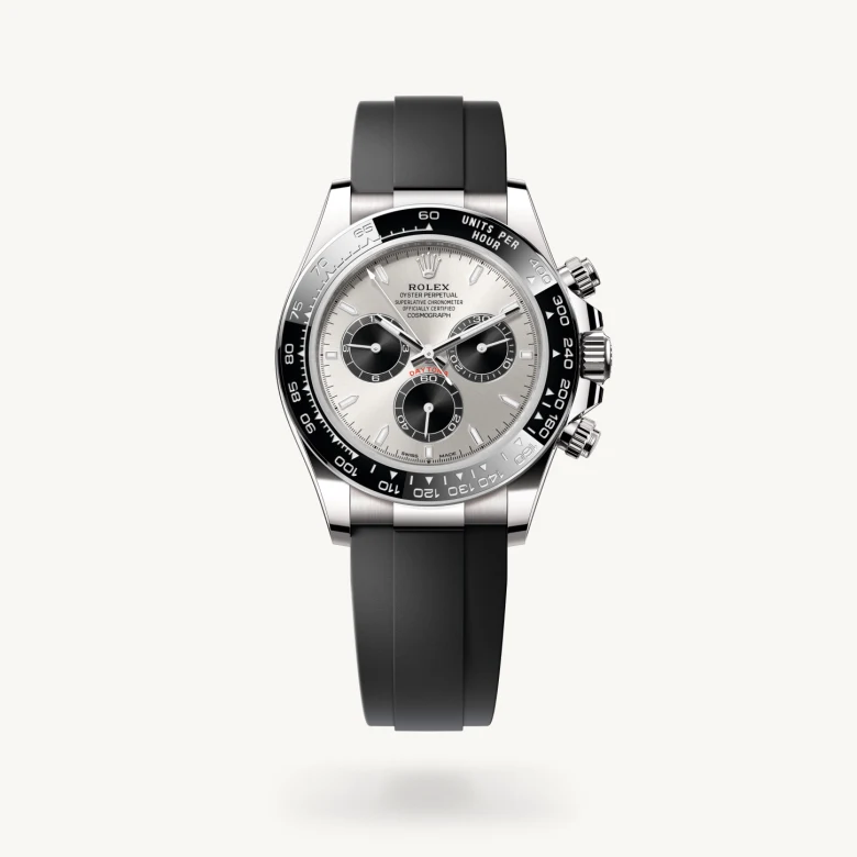 Rolex 
Cosmograph Daytona
Oyster, 40 mm, oro blanco
M126519LN-0006