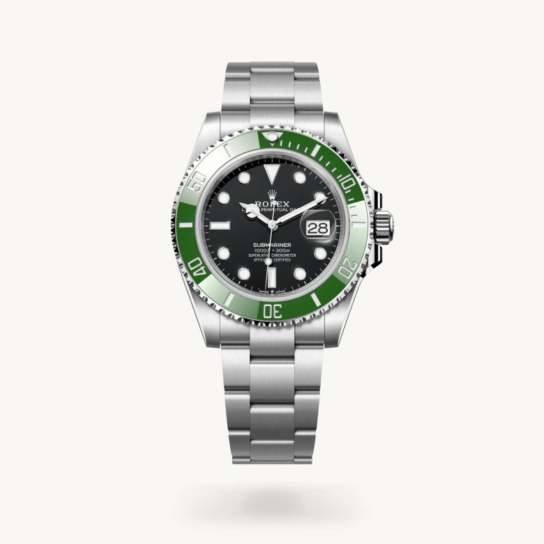 Rolex 
Submariner Date
Oyster, 41 mm, acero Oystersteel
M126610LV-0002