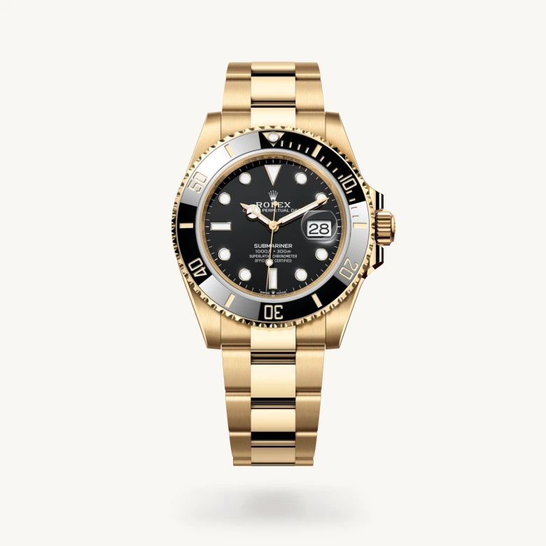 Rolex 
Submariner Date
Oyster, 41 mm, oro amarillo
M126618LN-0002