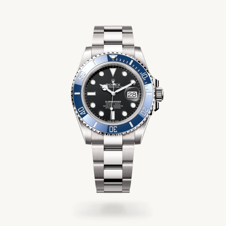 Rolex 
Submariner Date
Oyster, 41 mm, oro blanco
M126619LB-0003