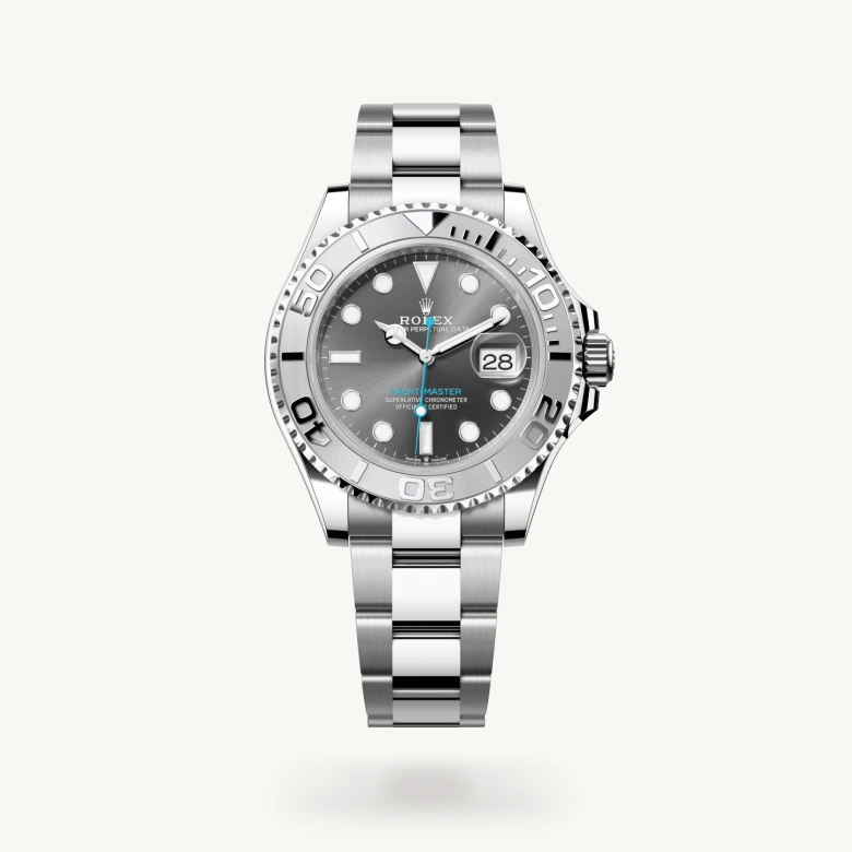 Rolex 
Yacht-Master 40
Oyster, 40 mm, acero Oystersteel y platino
M126622-0001
