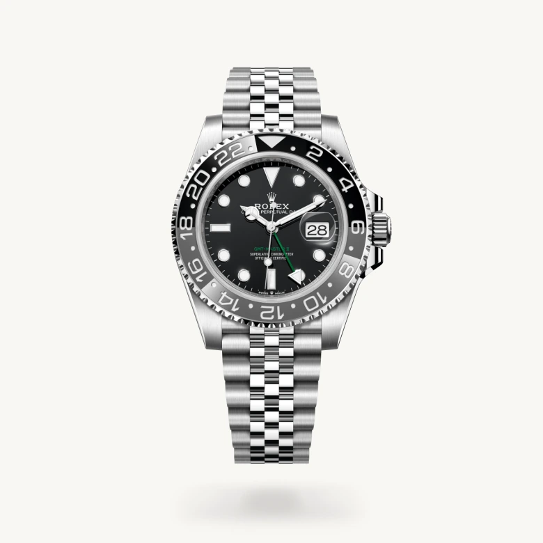Rolex 
GMT-Master II
Oyster, 40 mm, acero Oystersteel
M126710GRNR-0003