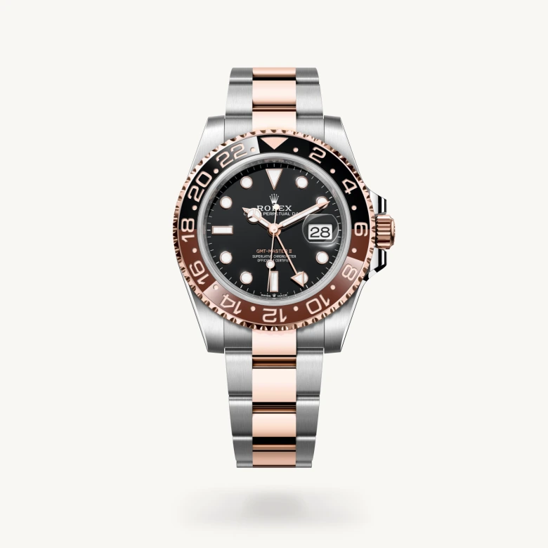 Rolex 
GMT-Master II
Oyster, 40 mm, acero Oystersteel y oro Everose
M126711CHNR-0002
