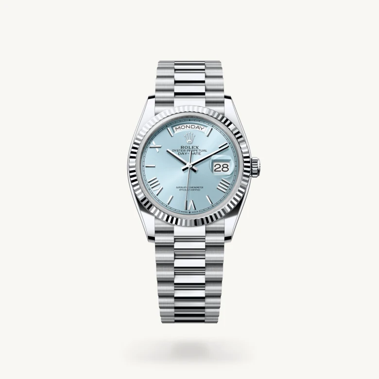 Rolex 
Day-Date 36
Oyster, 36 mm, platino
M128236-0018