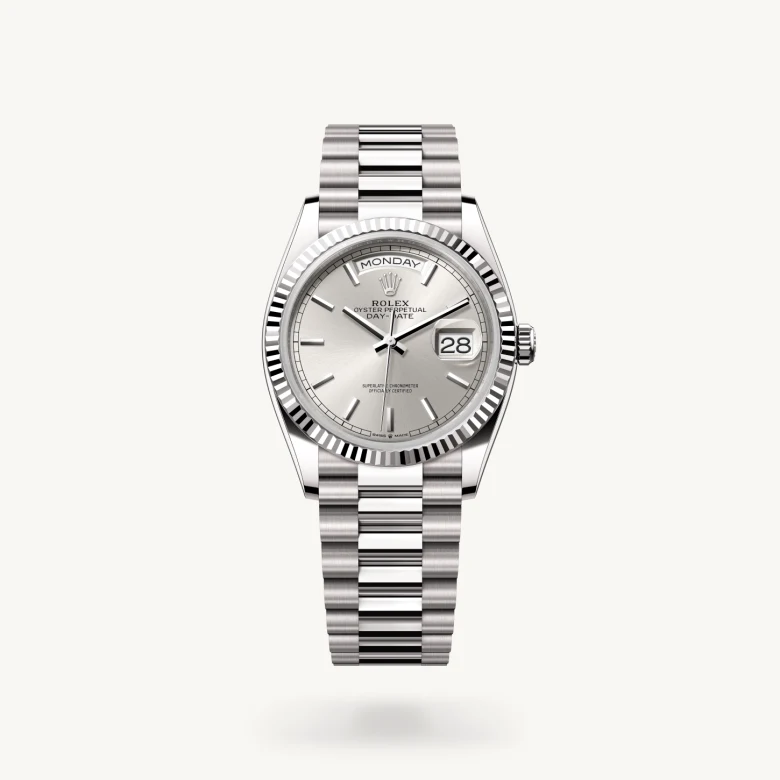 Rolex 
Day-Date 36
Oyster, 36 mm, oro blanco
M128239-0005