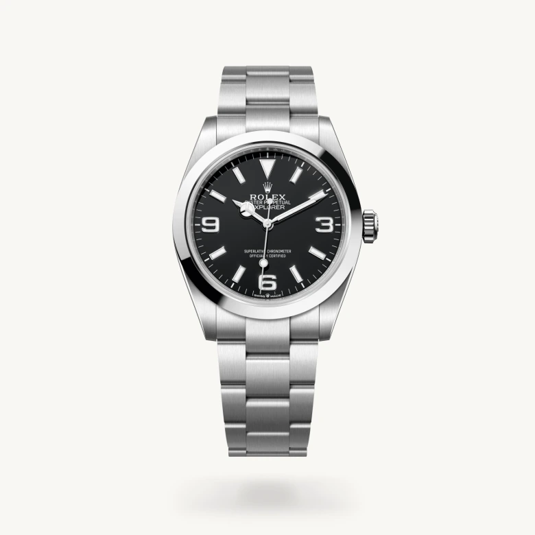 Rolex 
Explorer 40
Oyster, 40 mm, acero Oystersteel
M224270-0001