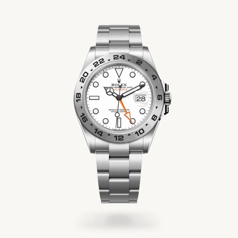 Rolex 
Explorer II
Oyster, 42 mm, acero Oystersteel
M226570-0001