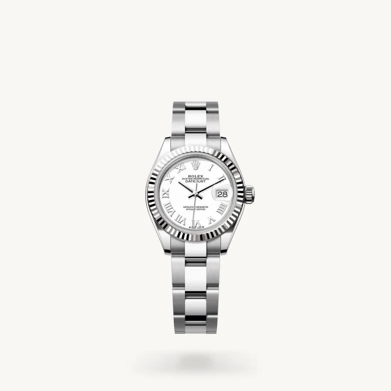 Rolex 
Lady-Datejust
Oyster, 28 mm, acero Oystersteel y oro blanco
M279174-0020