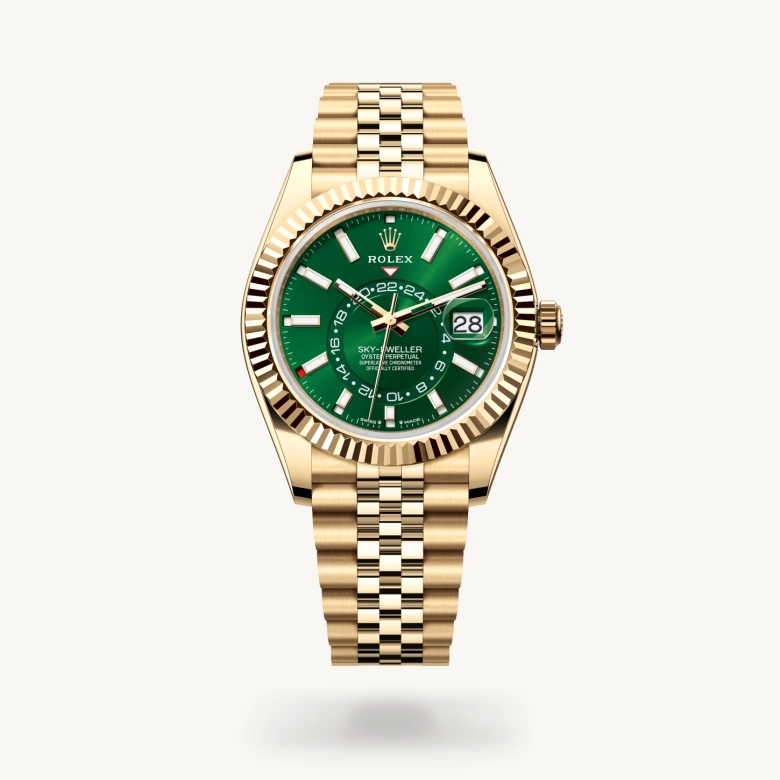 Rolex 
Sky-Dweller
Oyster, 42 mm, oro amarillo
M336938-0008
