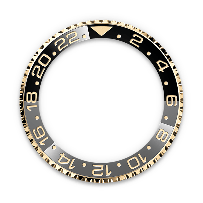 Rolex
GMT-Master II
Oyster, 40 mm, acero Oystersteel y oro amarillo
M126713GRNR-0001 Rolex
GMT-Master II
Oyster, 40 mm, acero Oystersteel y oro amarillo
M126713GRNR-0001