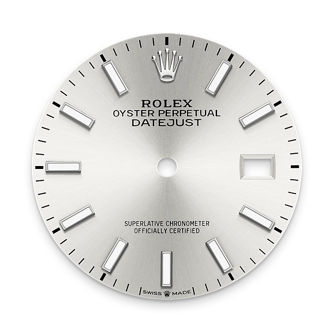 Rolex 
Datejust 36
Oyster, 36 mm, acero Oystersteel
M126200-0002