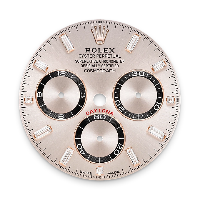 Rolex
Cosmograph Daytona
Oyster, 40 mm, oro Everose y diamantes
M126535TBR-0002 Rolex
Cosmograph Daytona
Oyster, 40 mm, oro Everose y diamantes
M126535TBR-0002