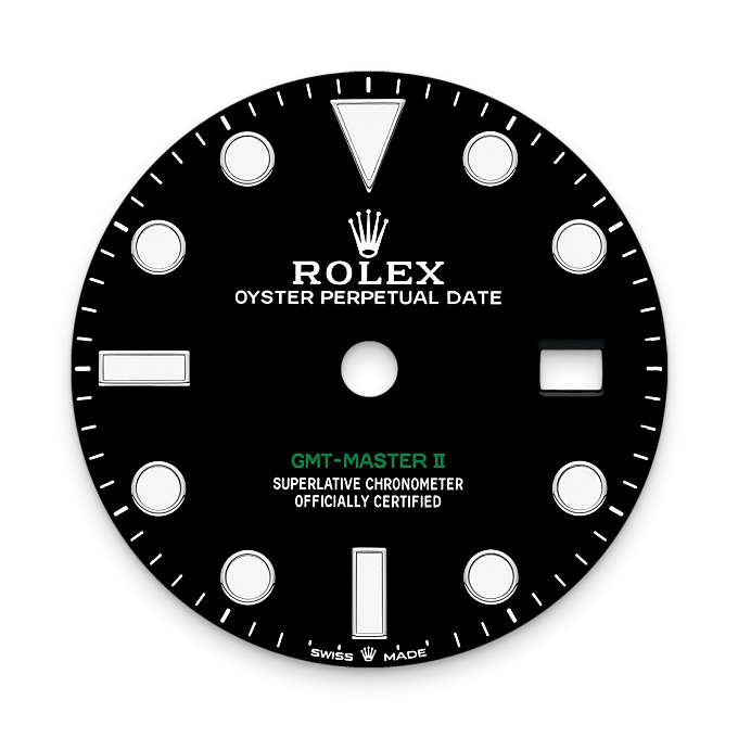 Rolex
GMT-Master II
Oyster, 40 mm, acero Oystersteel
M126710GRNR-0003 Rolex
GMT-Master II
Oyster, 40 mm, acero Oystersteel
M126710GRNR-0003
