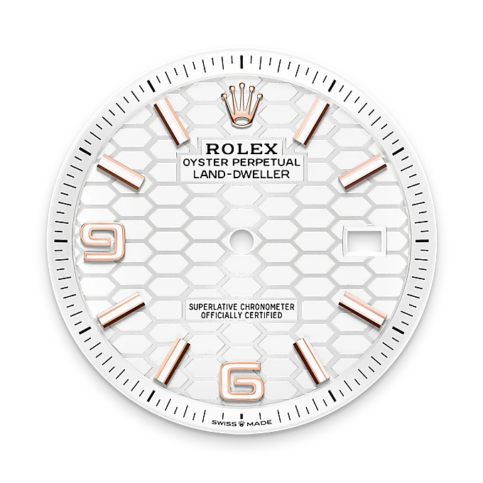 Rolex 
Land-Dweller 40
Oyster, 40 mm, oro Everose
M127335-0001