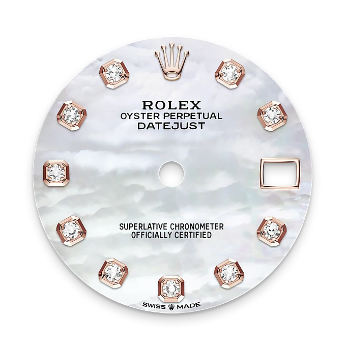 Rolex
Datejust 31
Oyster, 31 mm, oro Everose y diamantes
M278285RBR-0005 Rolex
Datejust 31
Oyster, 31 mm, oro Everose y diamantes
M278285RBR-0005